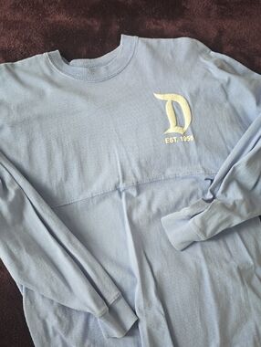 Disney Parks Light Blue Spirit Jersey XS - Cinderella Blue